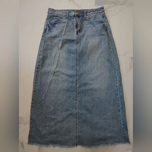 Ashley Mason Maxi Denim skirt